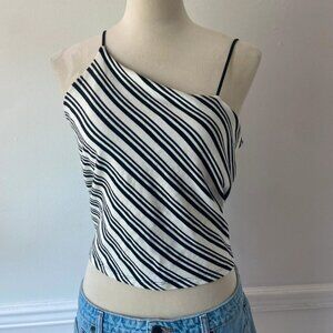 Y2k striped top cami